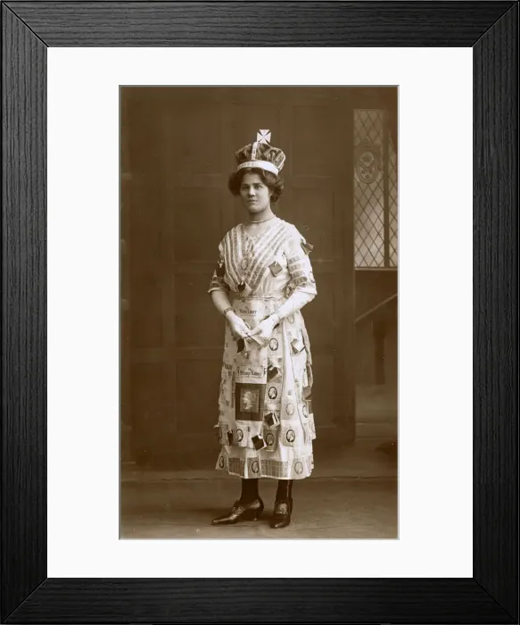 Framed Print : Fancy dress costume - The Stamp Lover Framed Print : Fancy dress costume - The Stamp Lover