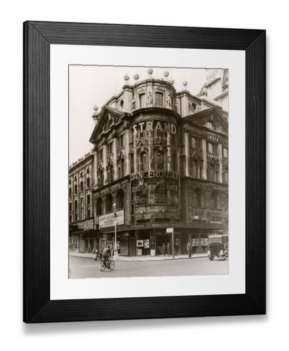 Framed Print : The Strand Theatre, London Framed Print : The Strand Theatre, London