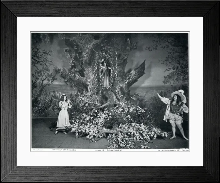 Framed Print : (Cinderella) Guiraudon in the title role Framed Print : (Cinderella) Guiraudon in the title role