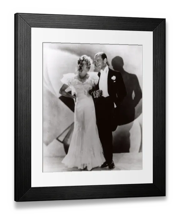 Framed Print : Fred Astaire and Ginger Rogers Framed Print : Fred Astaire and Ginger Rogers