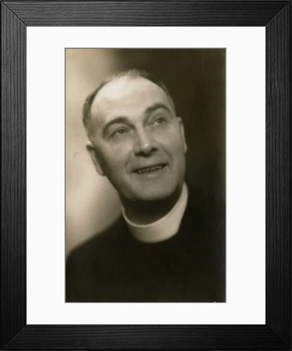 Framed Print : Reverend James McNeill, circa 1920s Framed Print : Reverend James McNeill, circa 1920s