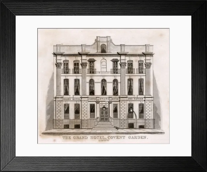 Framed Print : Grand Hotel, Covent Garden, London Framed Print : Grand Hotel, Covent Garden, London