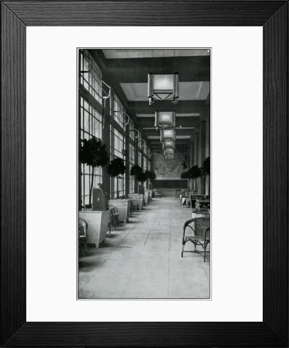 Framed Print : Veranda of the Wembley Stadium Club (greyhound racing) Framed Print : Veranda of the Wembley Stadium Club (greyhound racing)