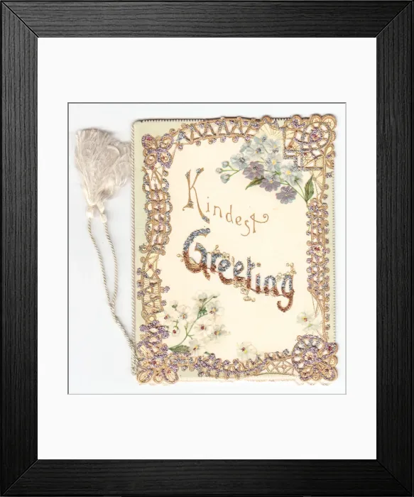 Framed Print : Gold and silver ornate design on a greetings card Framed Print : Gold and silver ornate design on a greetings card
