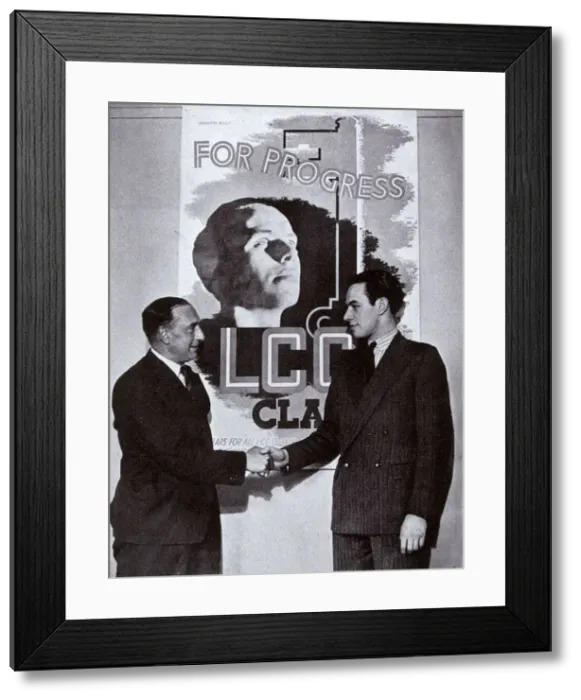 Framed Print : Winning poster design for LCC evening classes Framed Print : Winning poster design for LCC evening classes
