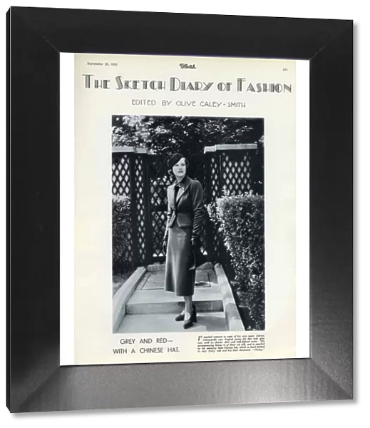 Cover page, The Sketch Diary of Fashion