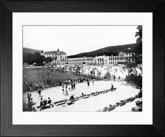 Framed Print : The new lido at Baden Framed Print : The new lido at Baden