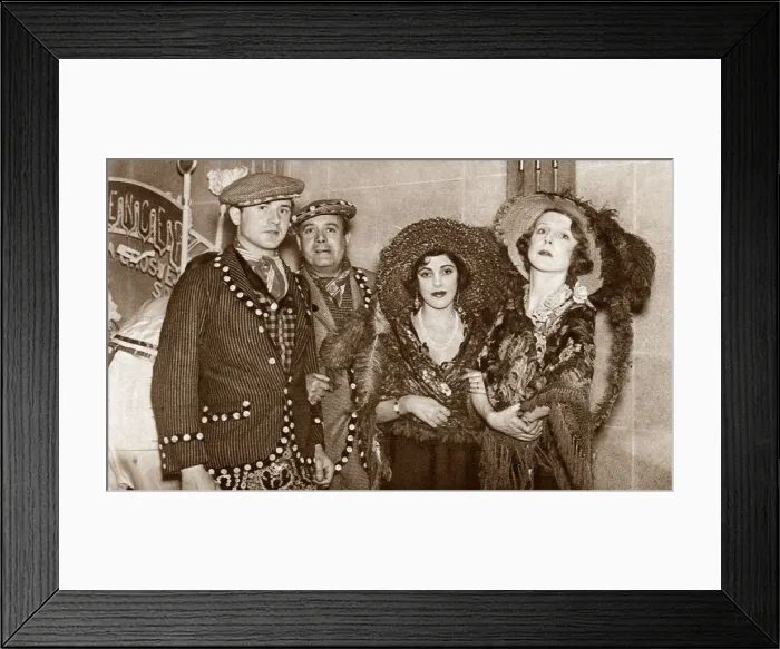 Framed Print : A Coster Group at the Westminster Hospital Ball Framed Print : A Coster Group at the Westminster Hospital Ball
