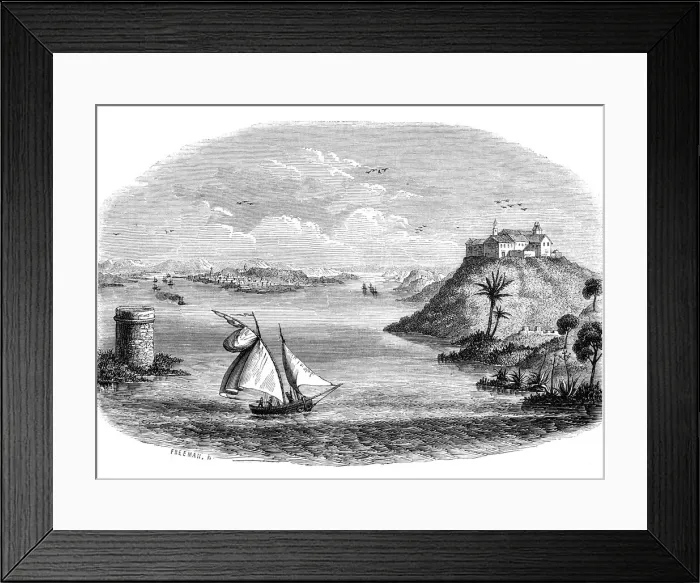 Framed Print : The general view of the Santa Maria de Moguer Framed Print : The general view of the Santa Maria de Moguer