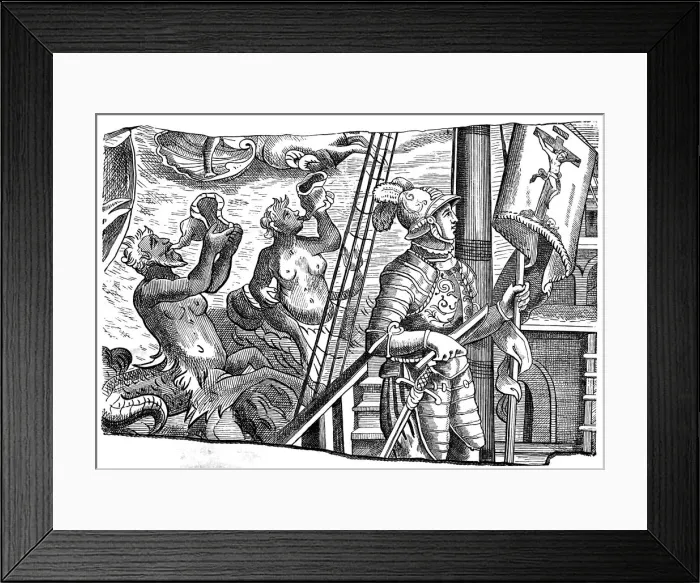 Framed Print : Columbus First Voyage Framed Print : Columbus First Voyage