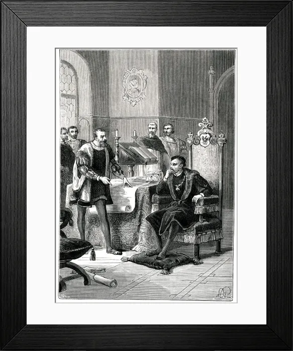 Framed Print : Charles V Authorises Pizarro to Conquer and Govern Peru Framed Print : Charles V Authorises Pizarro to Conquer and Govern Peru