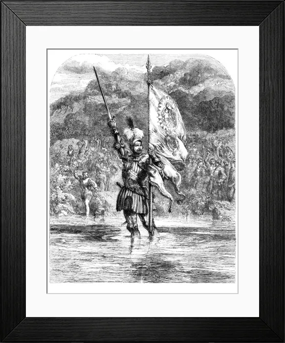 Framed Print : Balboa discovers the Pacific Framed Print : Balboa discovers the Pacific