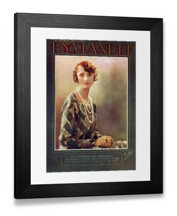 Framed Print : Bystander cover - The Marchioness of Carisbrooke Framed Print : Bystander cover - The Marchioness of Carisbrooke