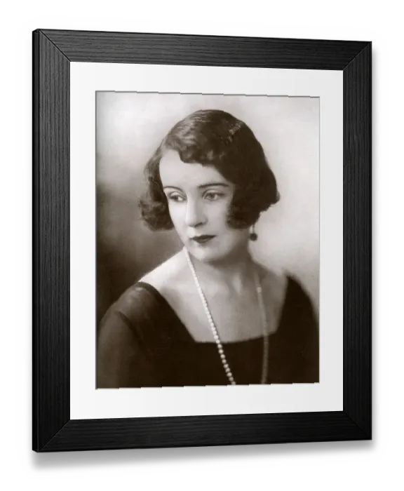 Framed Print : Mrs J. A. Davison by Madame Yevonde Framed Print : Mrs J. A. Davison by Madame Yevonde