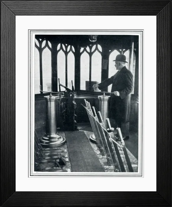 Framed Print : Chief Engineer of Tower Bridge, London 1926 Framed Print : Chief Engineer of Tower Bridge, London 1926