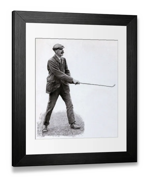Framed Print : Scottish Golfer James Braid