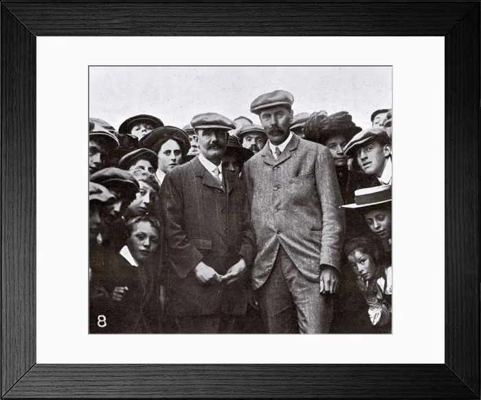 Framed Print : Winner and runner-up at the Open Golf Championships Framed Print : Winner and runner-up at the Open Golf Championships