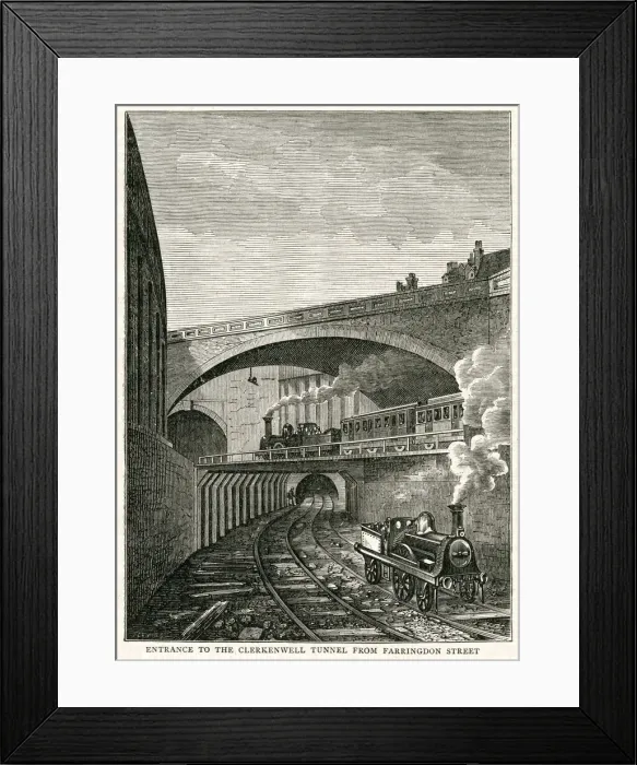 Framed Print : Entrance to the Clerkenwell tunnel Framed Print : Entrance to the Clerkenwell tunnel