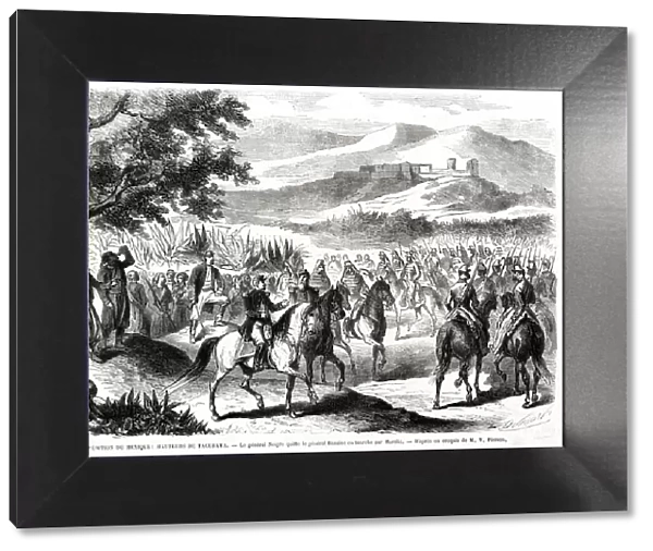 General Neigre leaves General Bazaine on march on Morelia