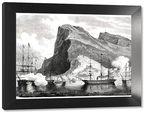 The Arrival of Maximilian at Gibraltar