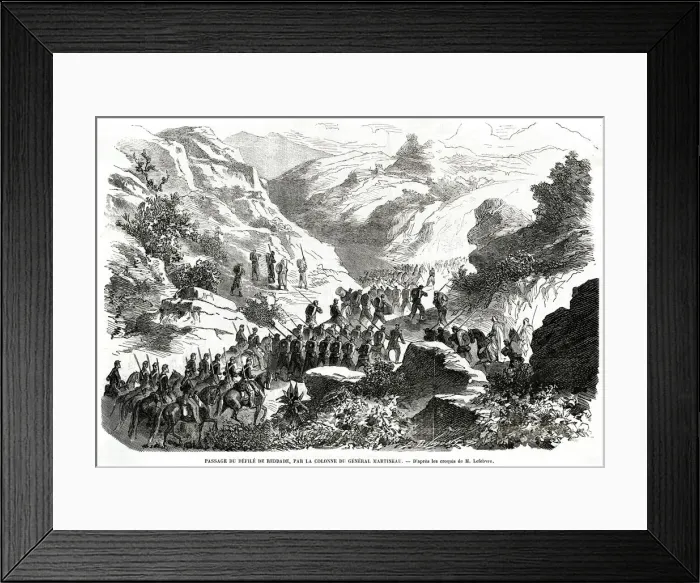 Framed Print : The passage of the Parade of Reddade Framed Print : The passage of the Parade of Reddade