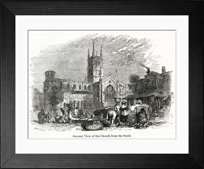 Framed Print : Southwark Cathedral Framed Print : Southwark Cathedral