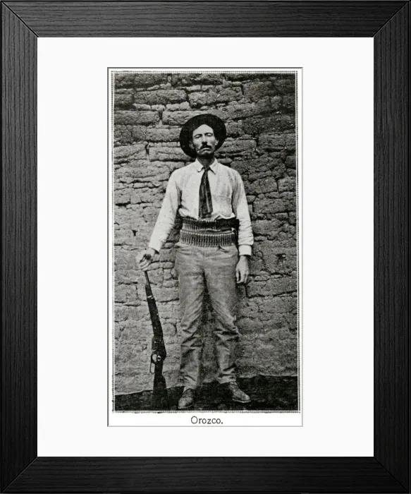 Framed Print : Revolutionary General Orozco 1913 Framed Print : Revolutionary General Orozco 1913