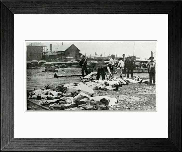 Framed Print : Revolutionaries killed by Americans at Veracruz Framed Print : Revolutionaries killed by Americans at Veracruz