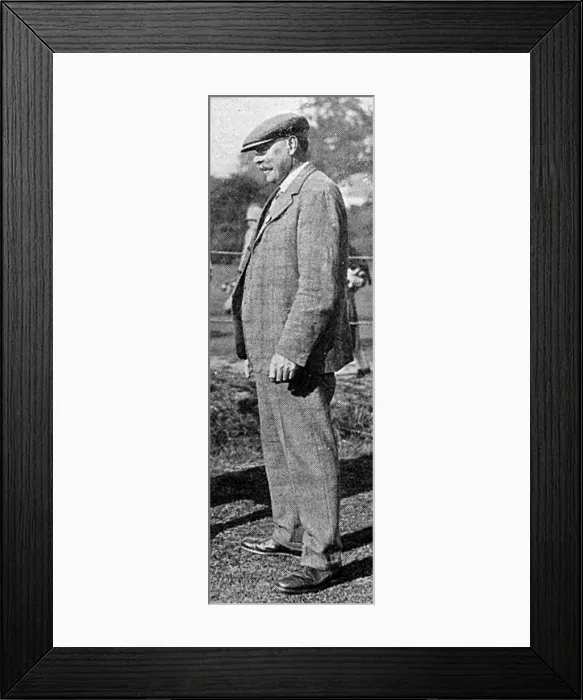 Framed Print : Golfer James Braid Framed Print : Golfer James Braid