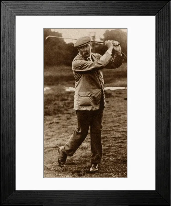 Framed Print : James Braid - a most typical picture Framed Print : James Braid - a most typical picture
