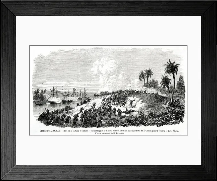 Framed Print : Brazilians Take Curuzu Framed Print : Brazilians Take Curuzu
