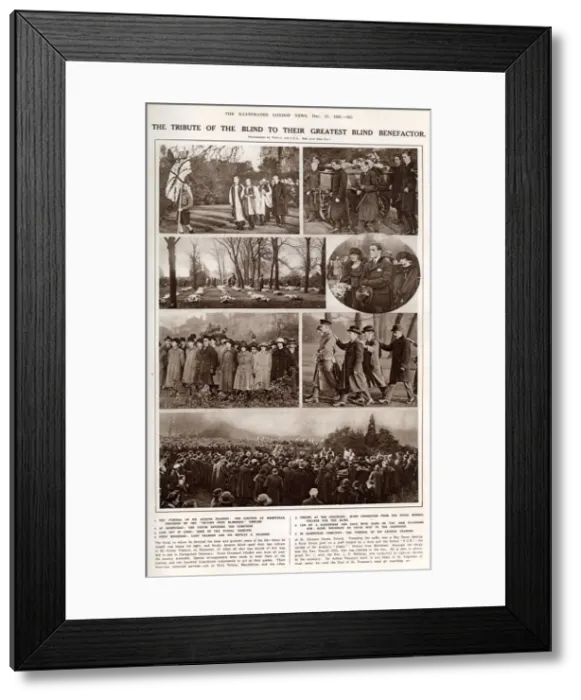 Framed Print : The funeral of Sir Arthur Pearson, 1921 Framed Print : The funeral of Sir Arthur Pearson, 1921