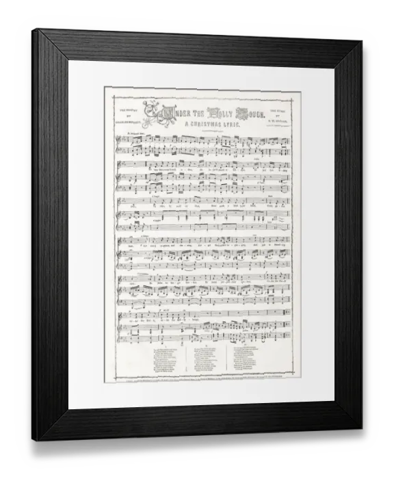 Framed Print : Illustrated London News Christmas supplement 1848 Framed Print : Illustrated London News Christmas supplement 1848