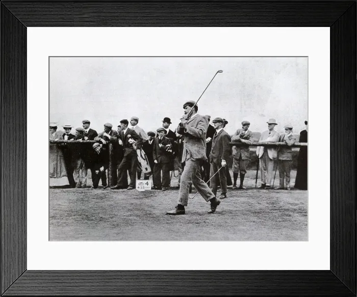 Framed Print : Opening of the new course at Walton Heath: James Braid