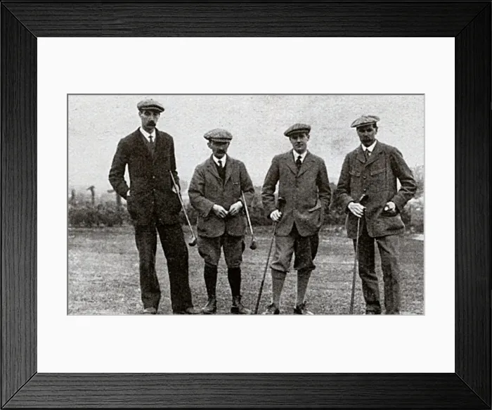 Framed Print : The Sphere & Tatler Professional Foursomes Framed Print : The Sphere & Tatler Professional Foursomes