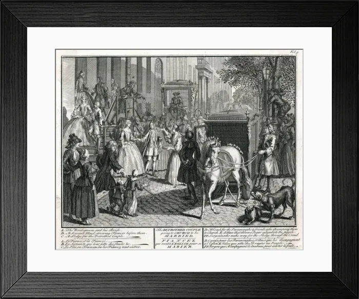 Framed Print : Lutheran wedding in Holland Framed Print : Lutheran wedding in Holland