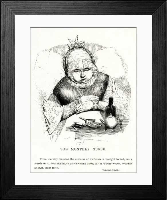Framed Print : The Monthly Nurse Framed Print : The Monthly Nurse