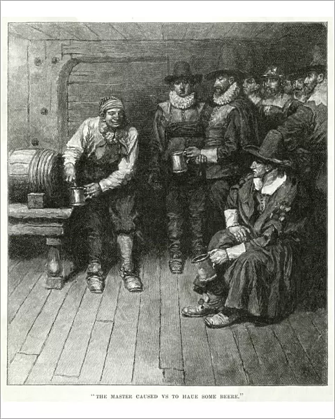 Pilgrim Fathers First Christmas 1621