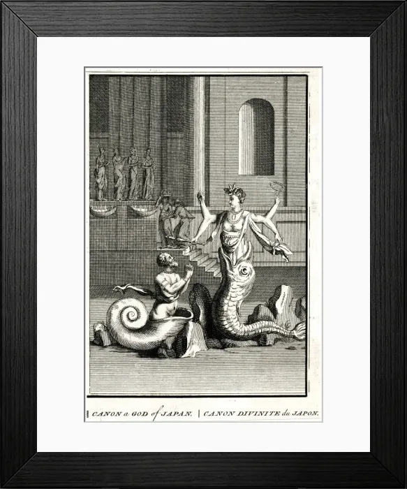 Framed Print : Canon, Japanese deity Framed Print : Canon, Japanese deity