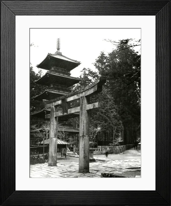 Framed Print : Shinto Temple at Nikko, Japan Framed Print : Shinto Temple at Nikko, Japan