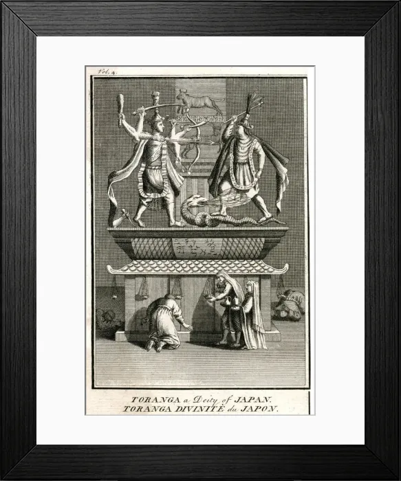 Framed Print : Toranga, Japanese Deity Framed Print : Toranga, Japanese Deity