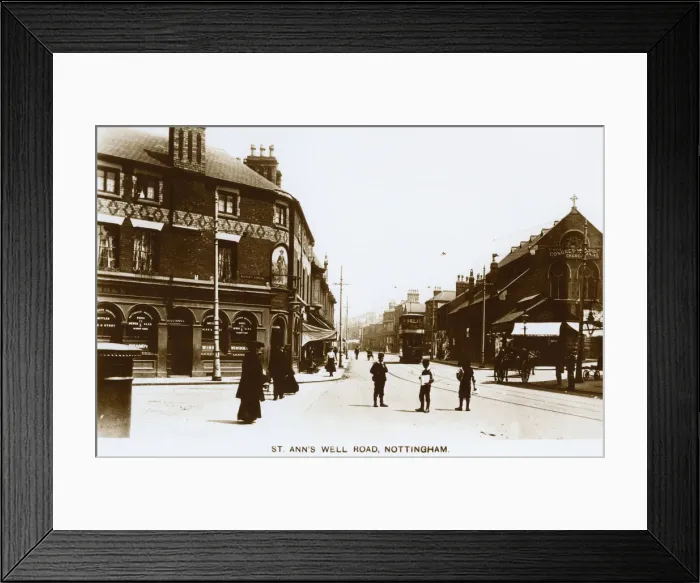 Framed Print : St Anns Well Road, Nottingham Framed Print : St Anns Well Road, Nottingham