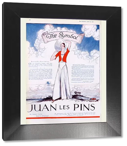 Juan les Pins advertisement, 1931