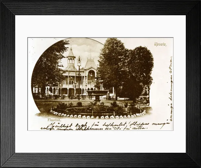Framed Print : Flustret, restaurant and dance venue, Uppsala, Sweden Framed Print : Flustret, restaurant and dance venue, Uppsala, Sweden