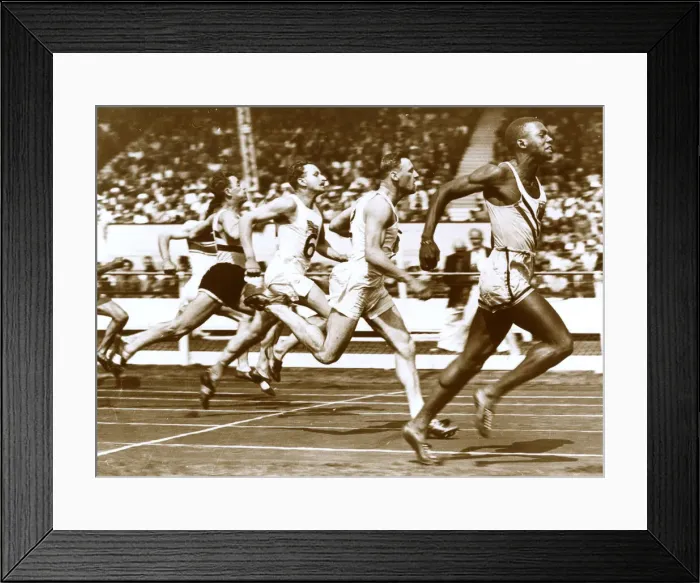 Framed Print : International Athletics, White City Stadium, West London Framed Print : International Athletics, White City Stadium, West London