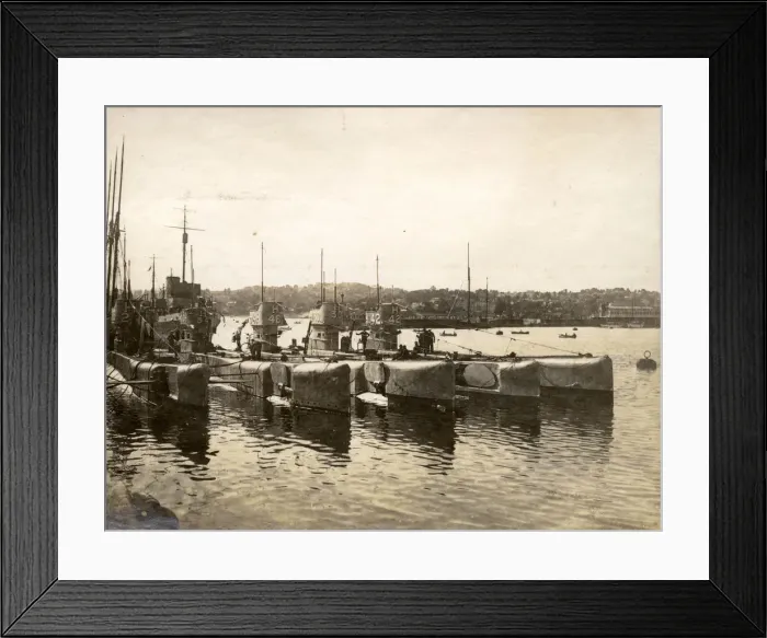 Framed Print : H Class submarines at Torquay, Devon Framed Print : H Class submarines at Torquay, Devon