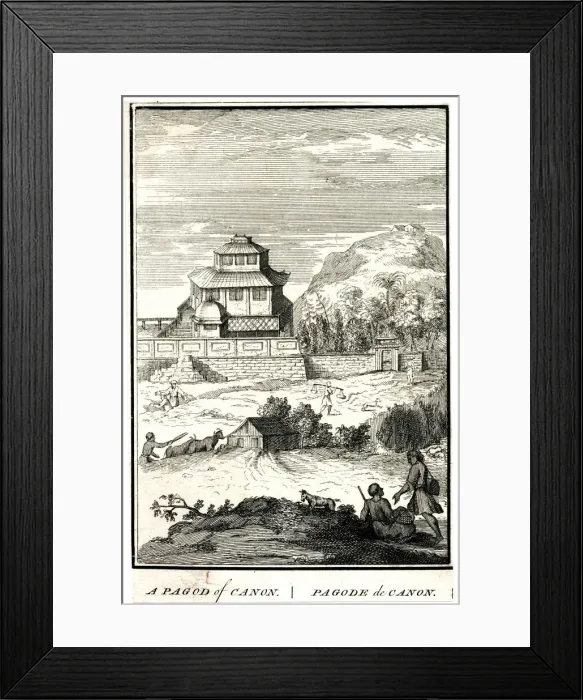 Framed Print : Pagoda of Canon (Kannon) Framed Print : Pagoda of Canon (Kannon)