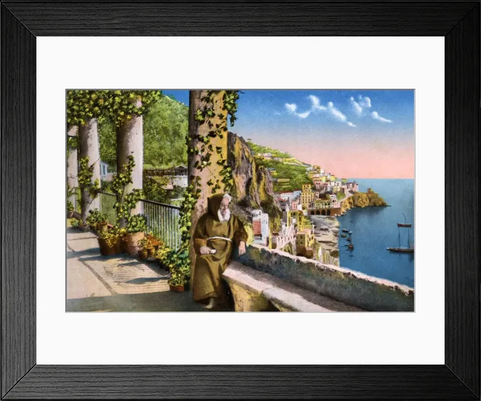Framed Print : View of Amalfi, Italy, from Grand Hotel dei Cappuccini Framed Print : View of Amalfi, Italy, from Grand Hotel dei Cappuccini
