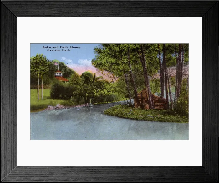 Framed Print : Lake and Duck House, Overton Park, Memphis, Tennessee, USA Framed Print : Lake and Duck House, Overton Park, Memphis, Tennessee, USA