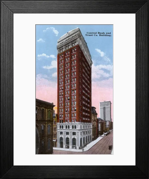 Framed Print : Central Bank and Trust Co Building, Memphis, Tennessee, USA Framed Print : Central Bank and Trust Co Building, Memphis, Tennessee, USA